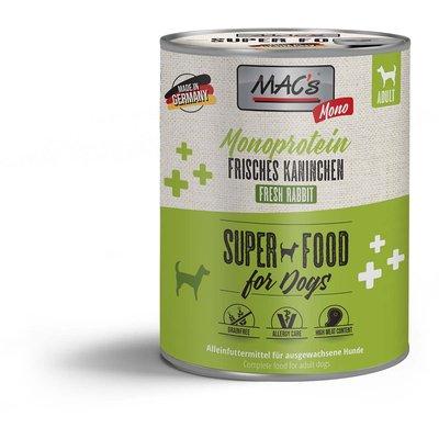 MAC's DOG Monoprotein Frisches Kaninchen MAC's DOG Monoprotein Frisches Kaninchen