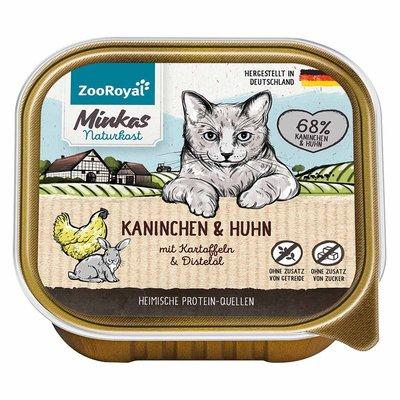 ZooRoyal Minkas Naturkost Kaninchen und Huhn mit Kartoffeln ZooRoyal Minkas Naturkost Kaninchen und Huhn mit Kartoffeln