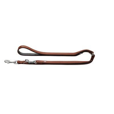Hunter verstellbare Leine Canadian Up cognac/schwarz Hunter verstellbare Leine Canadian Up cognac/schwarz