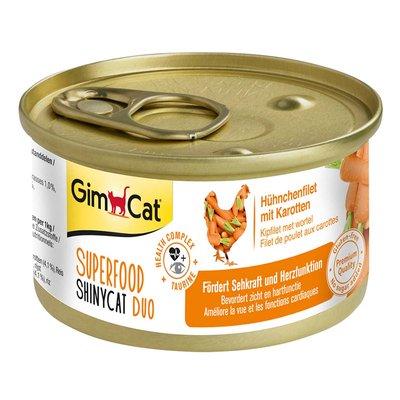 GimCat Superfood ShinyCat Duo Hühnchenfilet mit Karotten GimCat Superfood ShinyCat Duo Hühnchenfilet mit Karotten