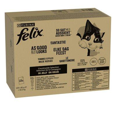 FELIX So gut wie es aussieht Geschmacksvielfalt vom Land 120x85 g FELIX So gut wie es aussieht Geschmacksvielfalt vom Land 120x85 g