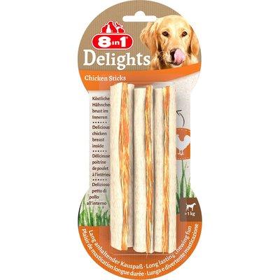 8in1 Delights Kausticks Hähnchen 3 Stück 8in1 Delights Kausticks Hähnchen 3 Stück