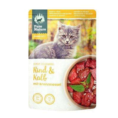 Pure Nature JUNIOR Rind & Kalb mit Brennnessel Pure Nature JUNIOR Rind & Kalb mit Brennnessel