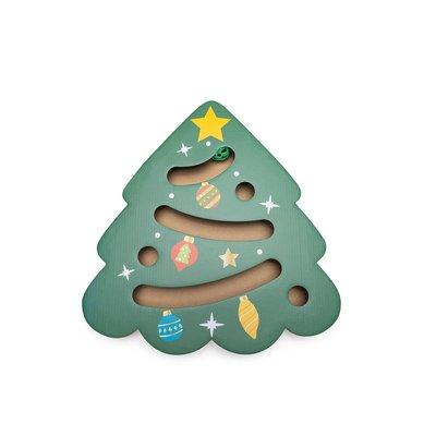 Beeztees Kratzpappe Weihnachtsbaum, Spielball & Katzenminze Beeztees Kratzpappe Weihnachtsbaum, Spielball & Katzenminze