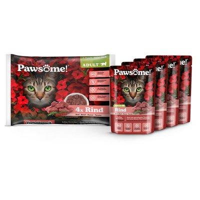 Pawsome Adult Rind Vorteilspack 4x85g Pawsome Adult Rind Vorteilspack 4x85g