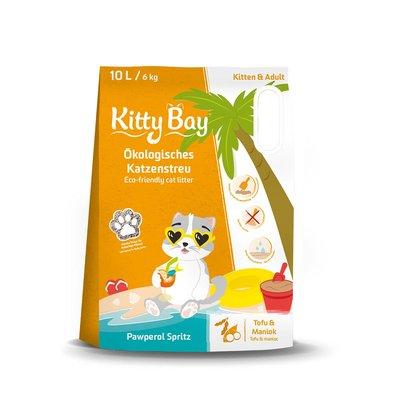 Kitty Bay Ökologische Katzenstreu - Pawperol - Tofu und Maniok 10L Kitty Bay Ökologische Katzenstreu - Pawperol - Tofu und Maniok 10L