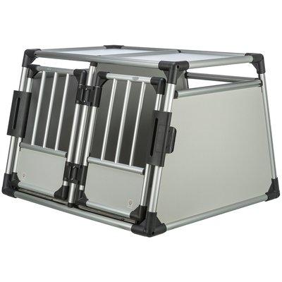 Trixie Doppel-Transportbox Aluminium M-L 93×64×88 cm Trixie Doppel-Transportbox Aluminium M-L 93×64×88 cm