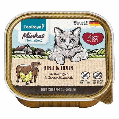 ZooRoyal Minkas Naturkost Rind und Huhn mit Kartoffeln ZooRoyal Minkas Naturkost Rind und Huhn mit Kartoffeln