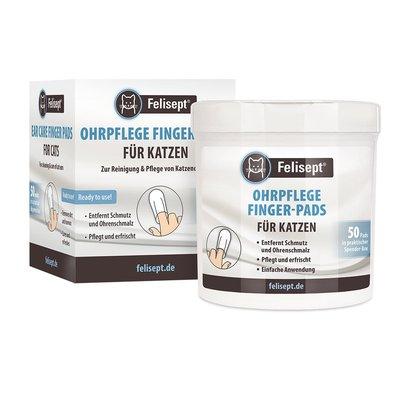 Felisept Ohrpflege Finger-Pads für Katzen 50 Stück Felisept Ohrpflege Finger-Pads für Katzen 50 Stück