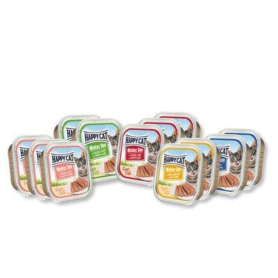 Happy Cat Minkas Duo Paté Mischtray 12x100g Happy Cat Minkas Duo Paté Mischtray 12x100g