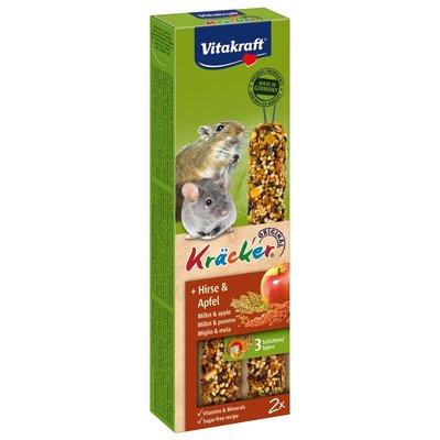 Vitakraft Kleinnager Kräcker mit Hirse & Apfel Vitakraft Kleinnager Kräcker mit Hirse & Apfel