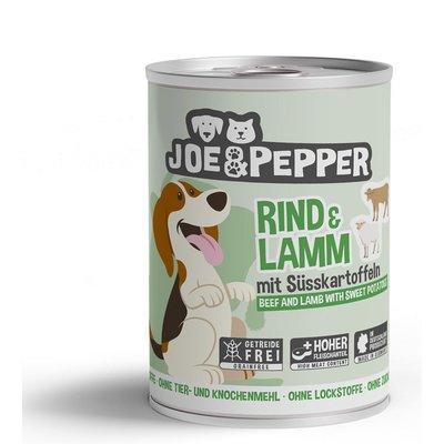 Joe & Pepper Dog Rind & Lamm mit Süßkartoffeln Joe & Pepper Dog Rind & Lamm mit Süßkartoffeln