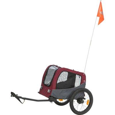Trixie Fahrrad-Anhänger grau/rot Trixie Fahrrad-Anhänger grau/rot