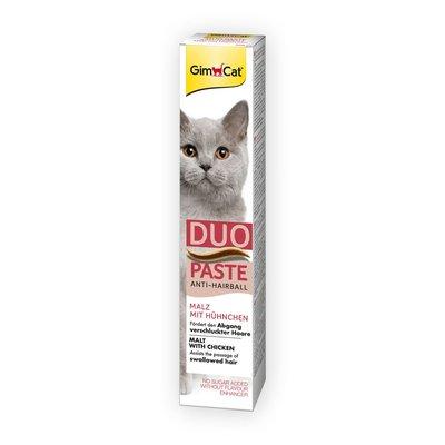 GimCat DUO Paste Anti-Hairball Malz mit Huhn 50g GimCat DUO Paste Anti-Hairball Malz mit Huhn 50g