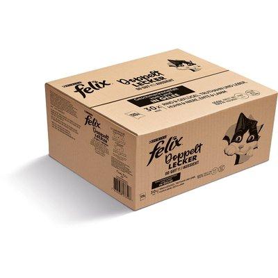 FELIX Doppelt Lecker in Gelee Geschmacksvielfalt vom Land 120x85g FELIX Doppelt Lecker in Gelee Geschmacksvielfalt vom Land 120x85g