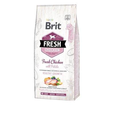 Brit Fresh Dog - Puppy & Junior - Chicken - Healthy Growth Brit Fresh Dog - Puppy & Junior - Chicken - Healthy Growth
