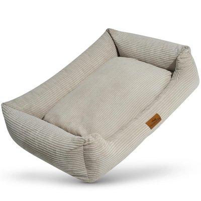 Freudentier orthopädisches Hundebett Cord creme Freudentier orthopädisches Hundebett Cord creme