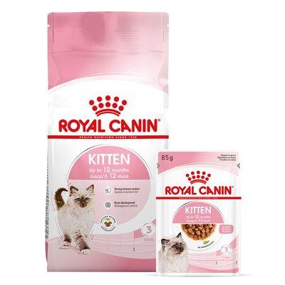 ROYAL CANIN KITTEN Trockenfutter 2kg + Nassfutter in Soße 12x85g ROYAL CANIN KITTEN Trockenfutter 2kg + Nassfutter in Soße 12x85g