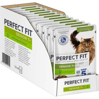 Perfect Fit Katzenfutter Senior mit Truthahn & Karotten Perfect Fit Katzenfutter Senior mit Truthahn & Karotten