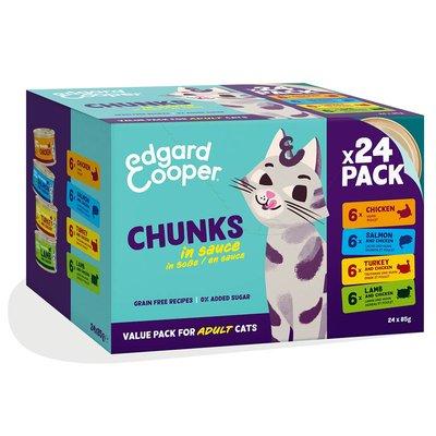 Edgard & Cooper Adult Multipack in Soße 24x85 g Edgard & Cooper Adult Multipack in Soße 24x85 g