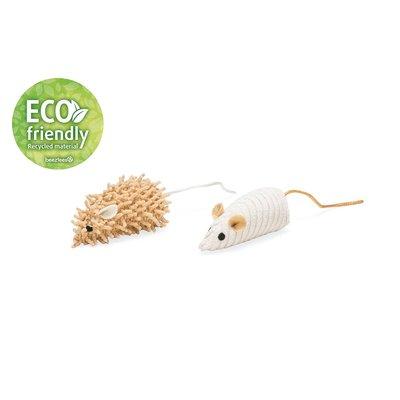 Beeztees Katzenspielzeug Eco Maus Seerp 2 Stück Beeztees Katzenspielzeug Eco Maus Seerp 2 Stück