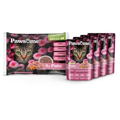 Pawsome Adult Pute Vorteilspack 4x85g Pawsome Adult Pute Vorteilspack 4x85g