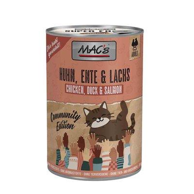 MAC's Cat Huhn, Ente & Lachs 400g MAC's Cat Huhn, Ente & Lachs 400g