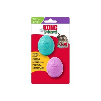KONG Katzenspielzeug Infused Catnip Egg 2er Set KONG Katzenspielzeug Infused Catnip Egg 2er Set