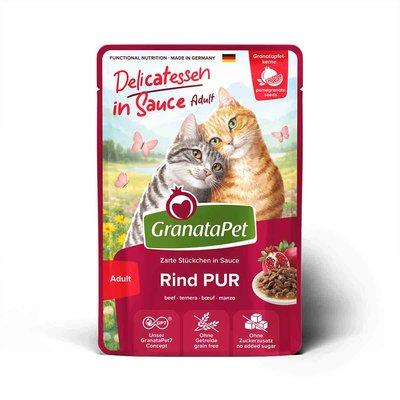 GranataPet Delicatessen in Sauce Rind PUR GranataPet Delicatessen in Sauce Rind PUR