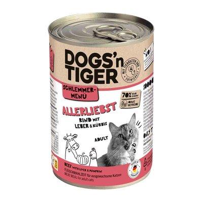 Dogs'n Tiger Schlemmermenü Allerliebst Rind & Kürbis Dogs'n Tiger Schlemmermenü Allerliebst Rind & Kürbis