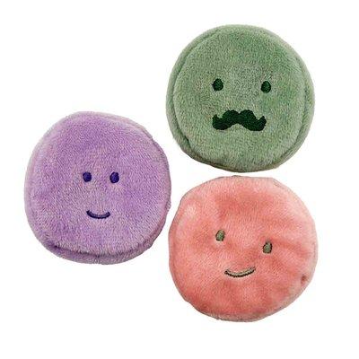 Aumüller Katzenspielzeug Macarons 3er Set mit Katzenminze Aumüller Katzenspielzeug Macarons 3er Set mit Katzenminze