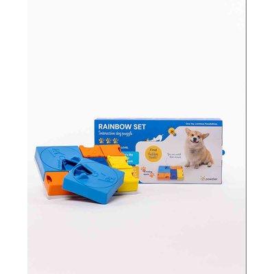 Pawzler Intelligenzspielzeug Rainbow Set Dunkelblau Pawzler Intelligenzspielzeug Rainbow Set Dunkelblau