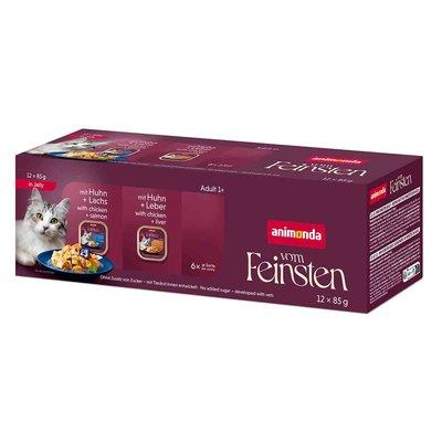 animonda vom Feinsten in Jelly Adult Mixpack Vielfalt 12x85g animonda vom Feinsten in Jelly Adult Mixpack Vielfalt 12x85g