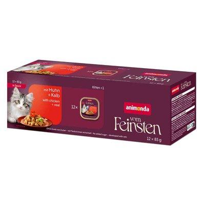animonda vom Feinsten in Sauce Kitten Multipack 12x85g animonda vom Feinsten in Sauce Kitten Multipack 12x85g