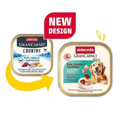 animonda GranCarno Country Pute, Forelle + Kartoffel animonda GranCarno Country Pute, Forelle + Kartoffel
