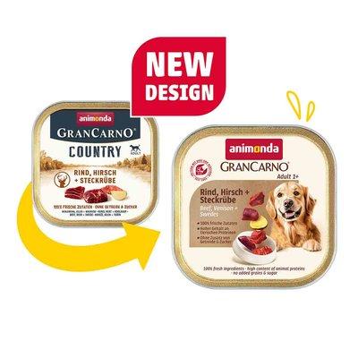 animonda GranCarno Country Rind, Hirsch + Steckrübe animonda GranCarno Country Rind, Hirsch + Steckrübe