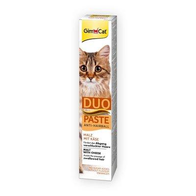 GimCat DUO Paste Anti-Hairball Malz mit Käse 50g GimCat DUO Paste Anti-Hairball Malz mit Käse 50g