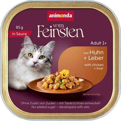 animonda vom Feinsten in Sauce Adult mit Huhn + Leber animonda vom Feinsten in Sauce Adult mit Huhn + Leber