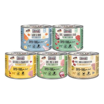 MAC's Cat Fleischmenü 60x200g Mixpaket 2 MAC's Cat Fleischmenü 60x200g Mixpaket 2