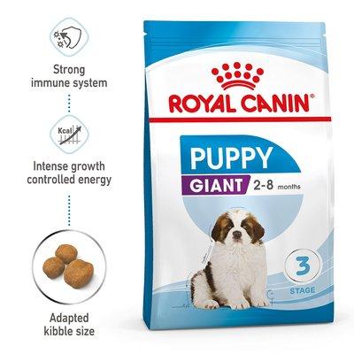 ROYAL CANIN GIANT Puppy Trockenfutter für Welpen sehr großer Rassen ROYAL CANIN GIANT Puppy Trockenfutter für Welpen sehr großer Rassen