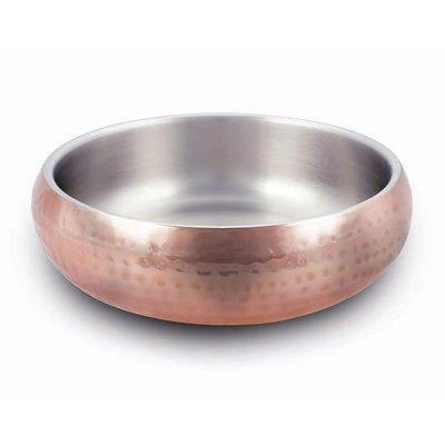 Wolters Diner Steel Napf Kupfer gehämmert 0,5l Wolters Diner Steel Napf Kupfer gehämmert 0,5l