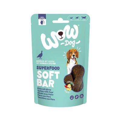 WOW DOG Soft Bar Pute mit Birne 150 g WOW DOG Soft Bar Pute mit Birne 150 g