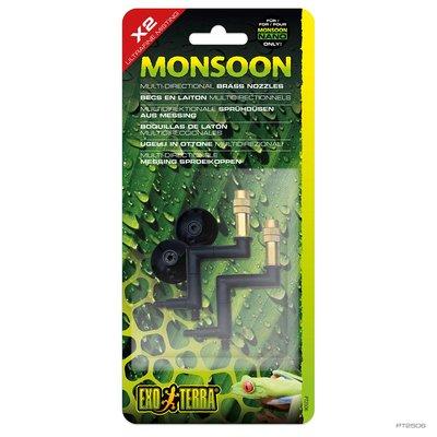 Exo Terra Sprühdüsen Monsoon aus Messing 2x Exo Terra Sprühdüsen Monsoon aus Messing 2x