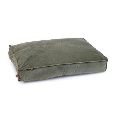 Designed by Lotte Hundekissen Nalino Samt Grün 100x70x15cm | Rückläufer Designed by Lotte Hundekissen Nalino Samt Grün 100x70x15cm | Rückläufer