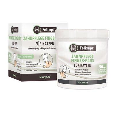 Felisept Zahnpflege Finger-Pads für Katzen 50 Stück Felisept Zahnpflege Finger-Pads für Katzen 50 Stück