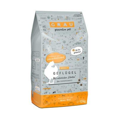 GRAU Hund Adult Geflügel GRAU Hund Adult Geflügel