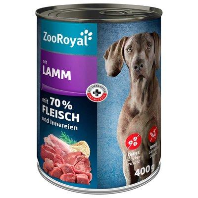 ZooRoyal Hunde-Nassfutter mit Lamm ZooRoyal Hunde-Nassfutter mit Lamm