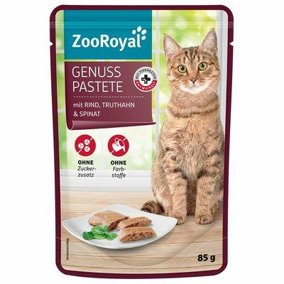 ZooRoyal Genuss Pastete mit Rind, Truthahn und Spinat ZooRoyal Genuss Pastete mit Rind, Truthahn und Spinat