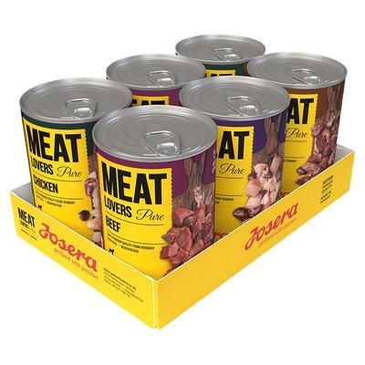 Josera Meat Lovers Pure Multipack 6x400g Josera Meat Lovers Pure Multipack 6x400g