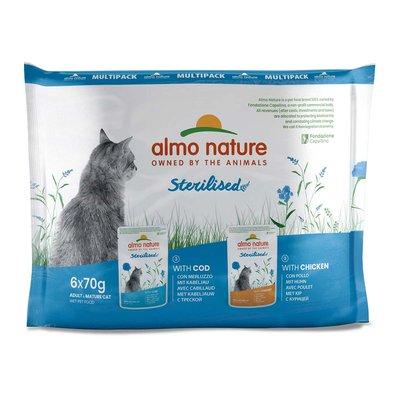 Almo Nature Holistic Sterilised Multipack mit Kabeljau&Huhn Almo Nature Holistic Sterilised Multipack mit Kabeljau&Huhn